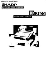 ER-3100 instruction